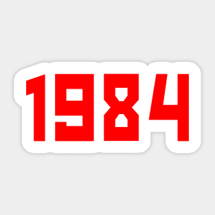 1984 Sticker